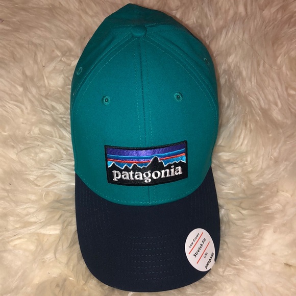 NTW PATAGONIA HAT P-6 Logo Stretch Fit Hat L/XL - Picture 2 of 3